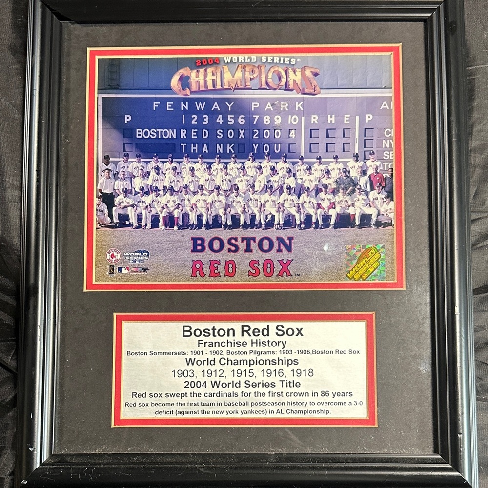 Boston Red Sox Framed Wall Art